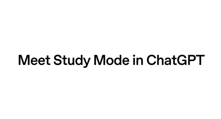 Chatgpt Study Mode